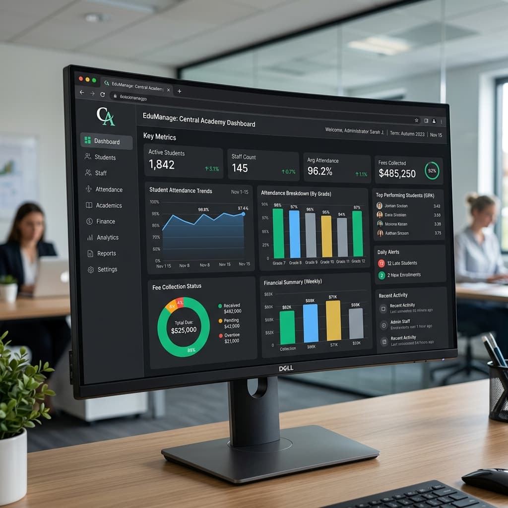 SMS Dashboard Preview